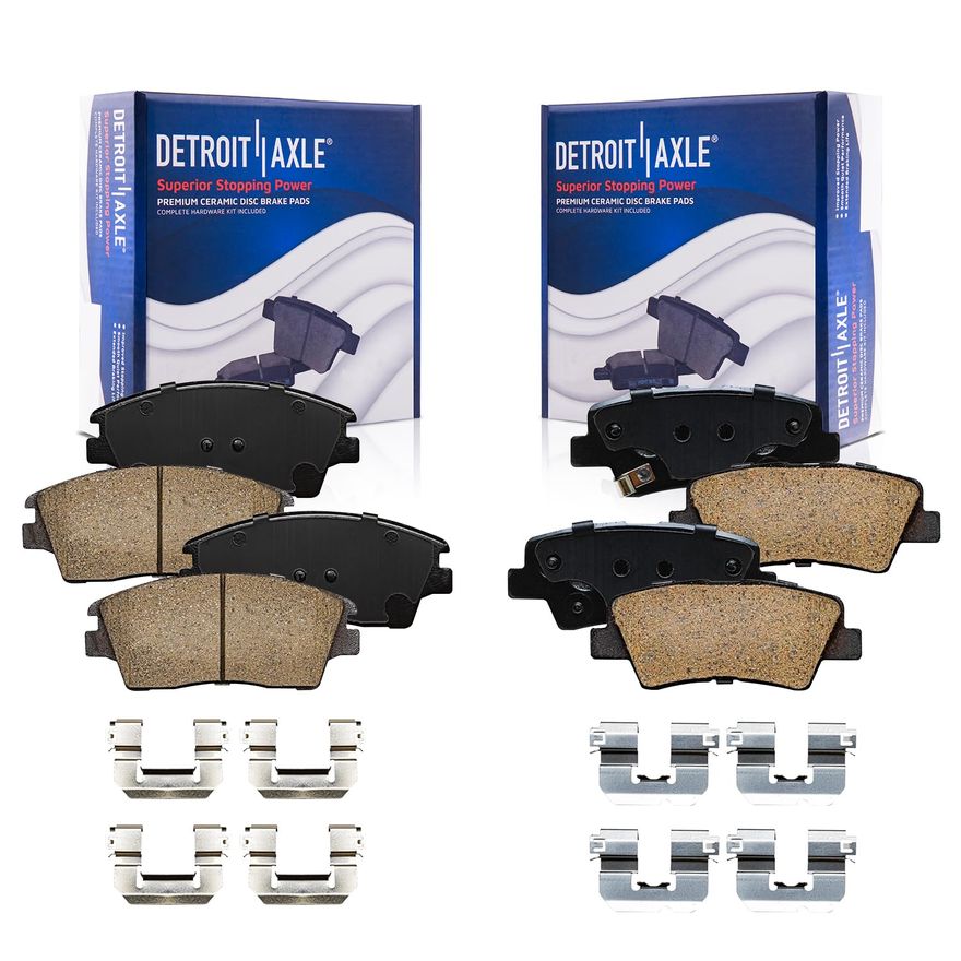 Main Image - Front Rear Ceramic Brake Pads