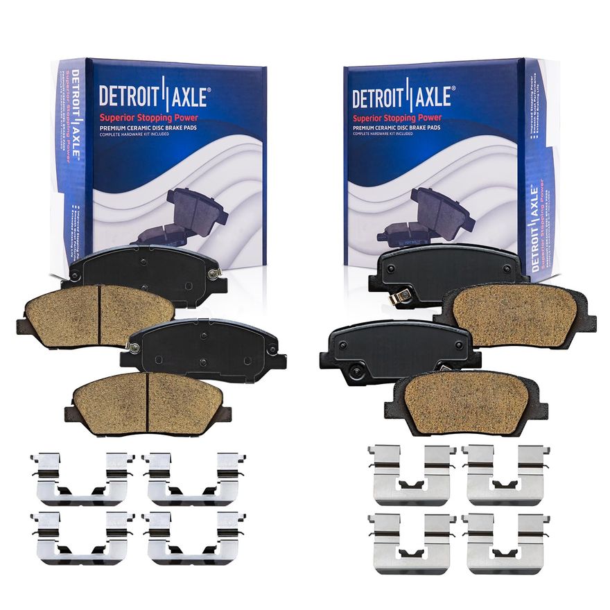 Main Image - Front Rear Ceramic Brake Pads