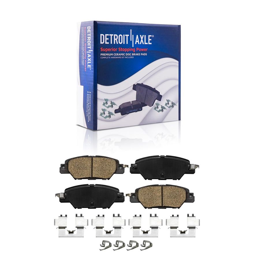 Rear Ceramic Brake Pad - P-1846 x2