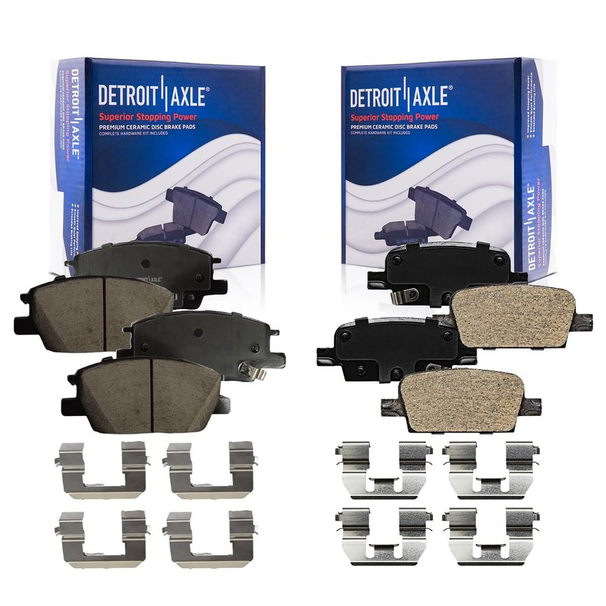 Main Image - Front Rear Ceramic Brake Pads