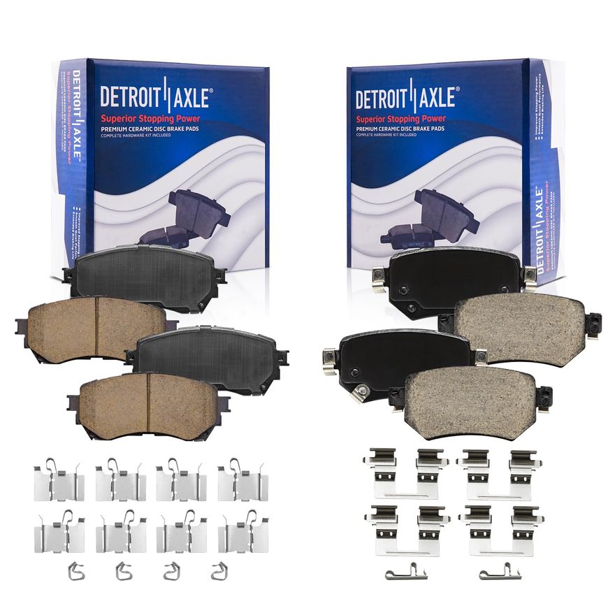 Main Image - Front Rear Ceramic Brake Pads