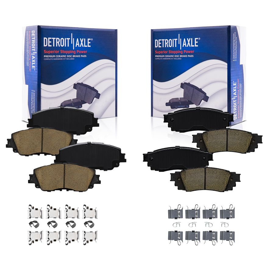 Main Image - Front Rear Ceramic Brake Pads