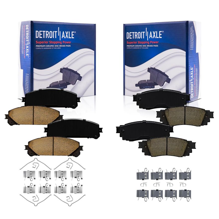 Main Image - Front Rear Ceramic Brake Pads