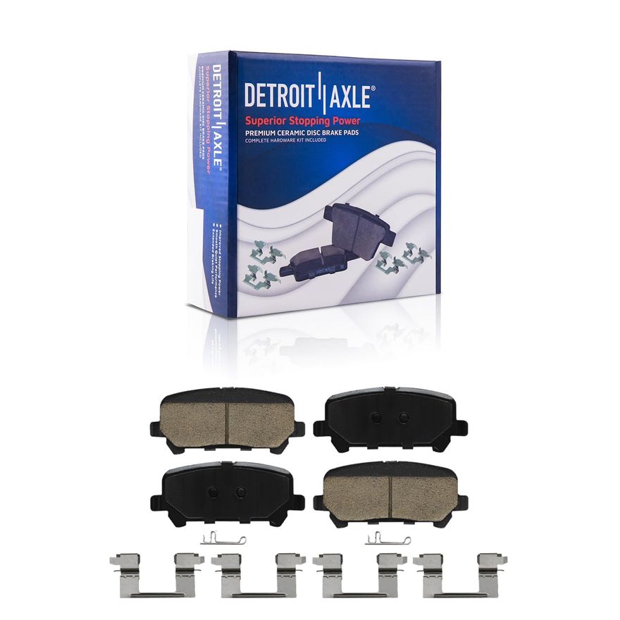 Rear Ceramic Brake Pad - P-1806 x2