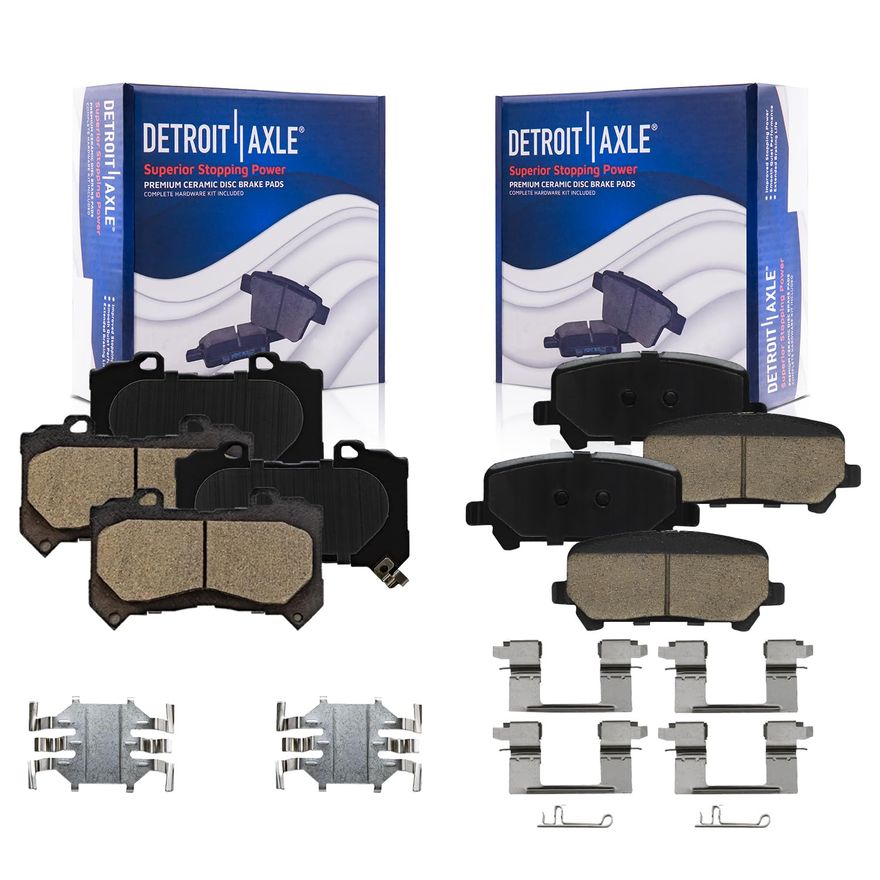 Main Image - Front Rear Ceramic Brake Pads