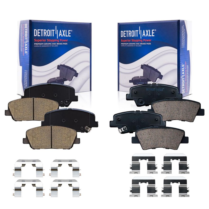 Front Ceramic Brake Pad - P-1827 x2