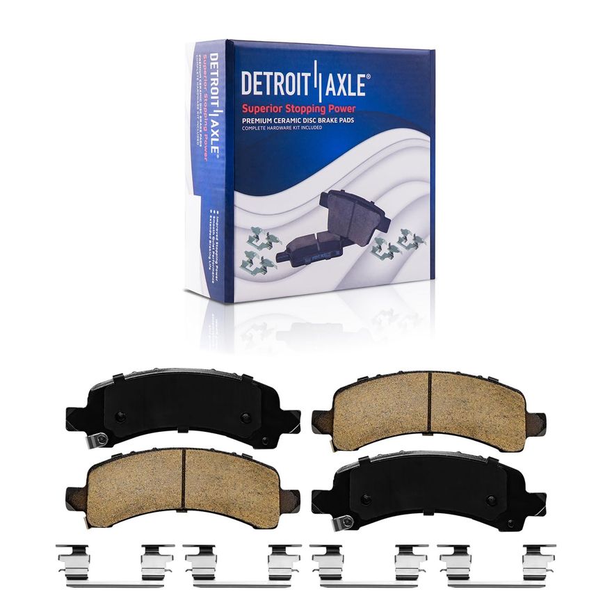 Rear Ceramic Brake Pad - P-974A x2