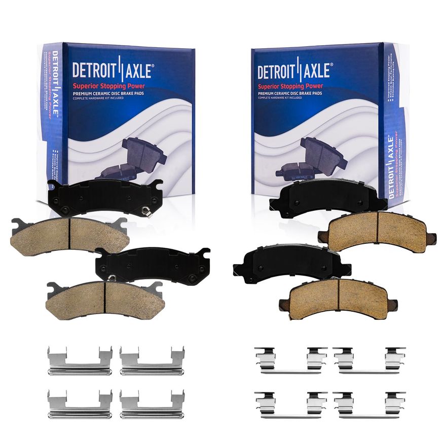 Main Image - Front & Rear Ceramic Brake Pads