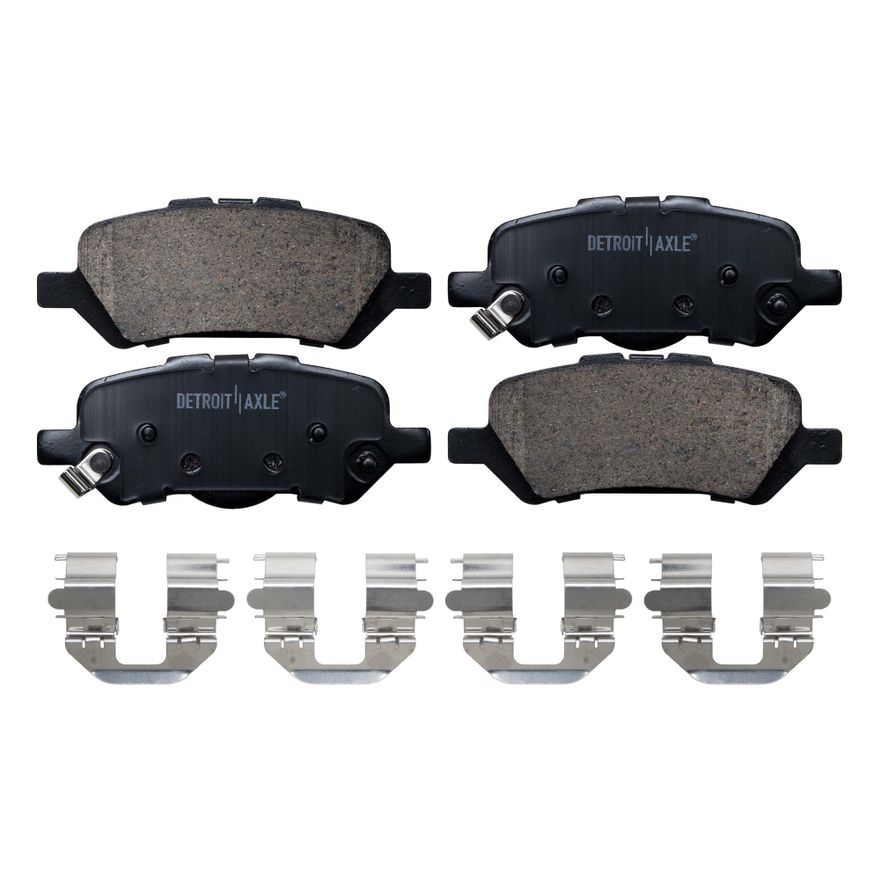 Rear Ceramic Brake Pads - P-1402 x2