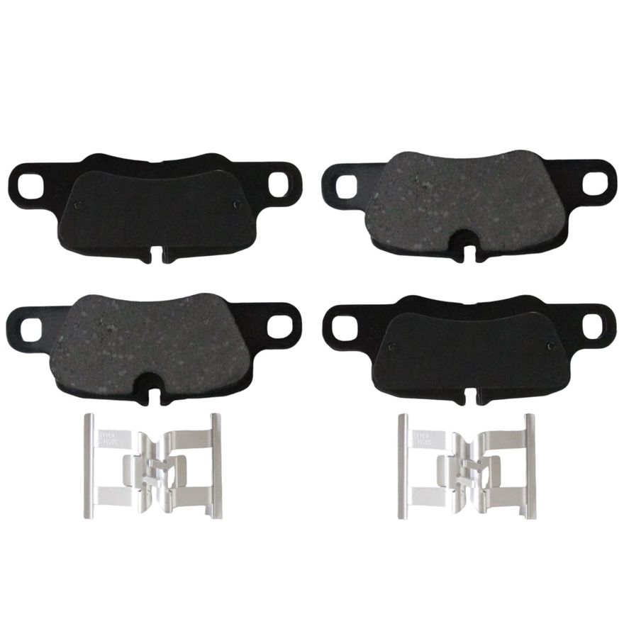 Rear Ceramic Brake Pad - P-1416 x2