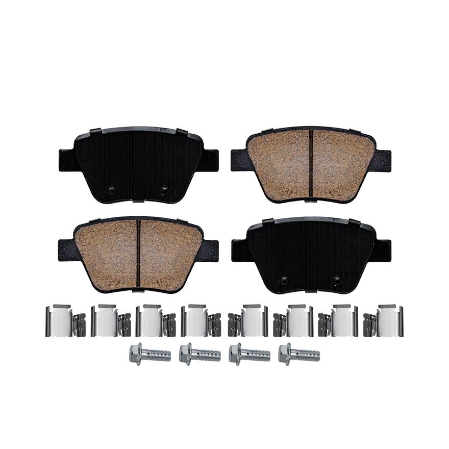 Rear Brake Pads - P-1456 x2