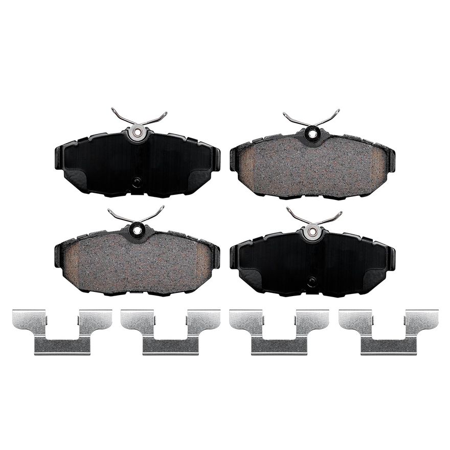 Rear Brake Pads - P-1465 x2