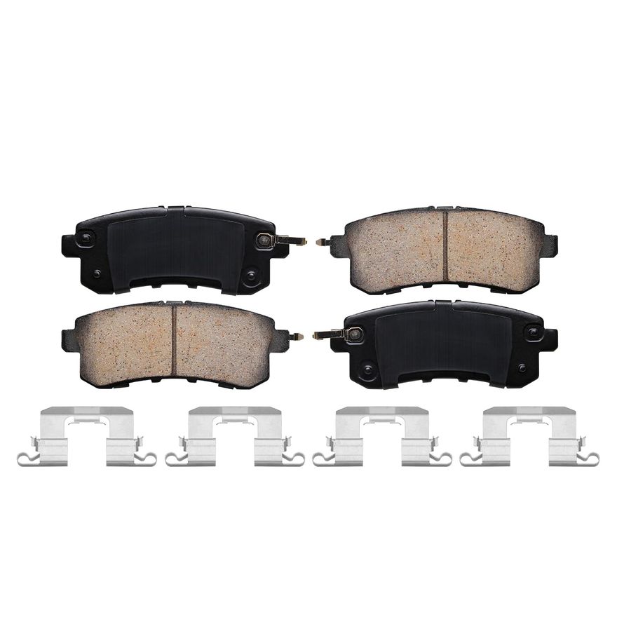 Rear Ceramic Brake Pad - P-1510 x2