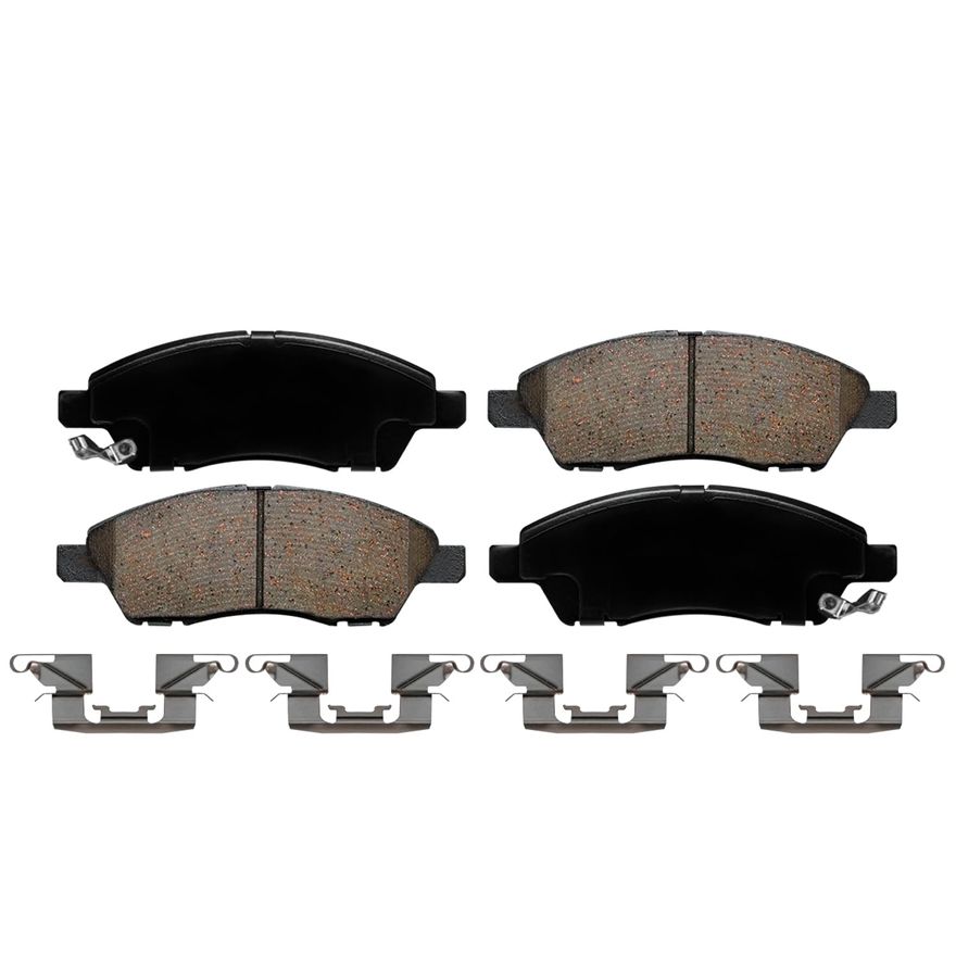 Front Ceramic Brake Pads - P-1592 x2