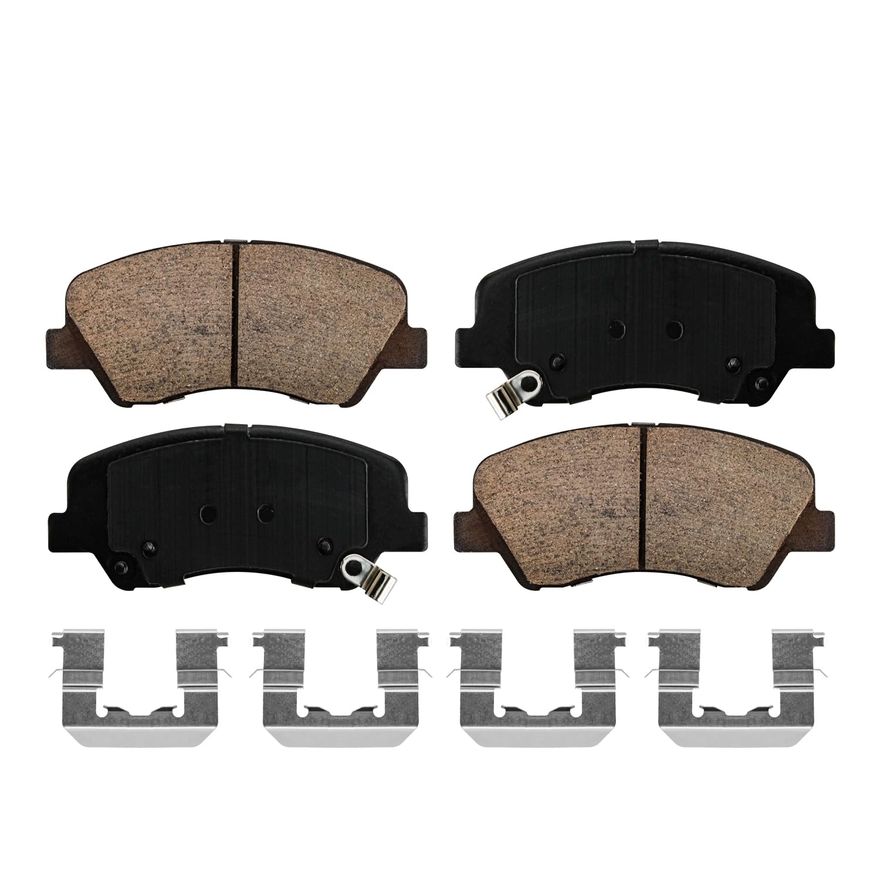 Front Ceramic Brake Pad - P-1593 x2