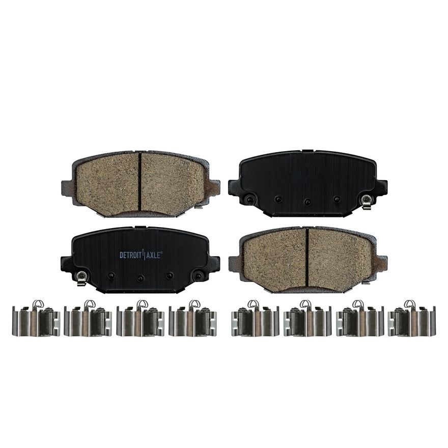 Rear Ceramic Brake Pad - P-1596 x2