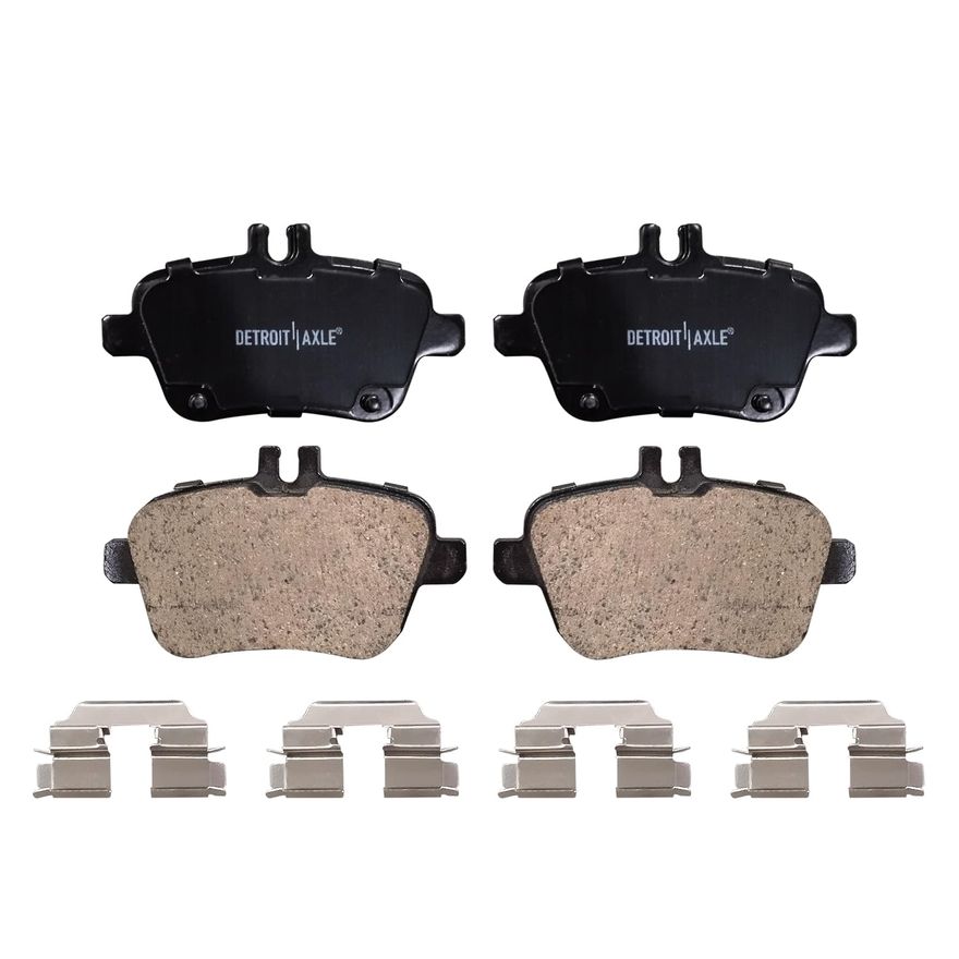 Rear Ceramic Brake Pad - P-1646 x2