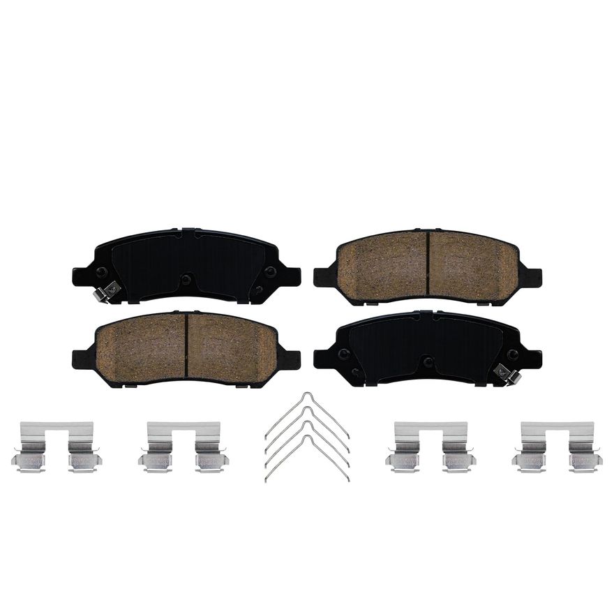 Rear Brake Pads - P-1647 x2