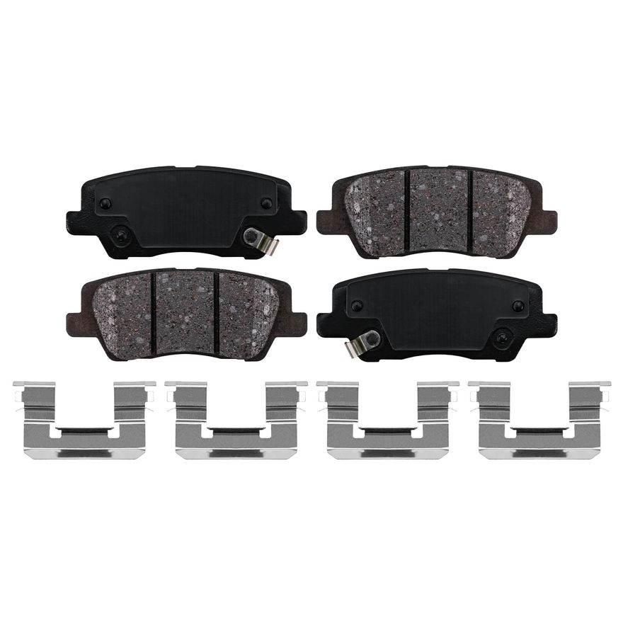 Rear Ceramic Brake Pad - P-1659 x2