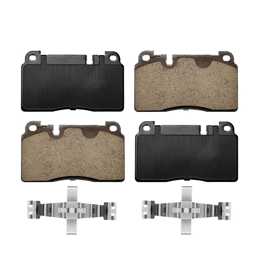 Front Ceramic Brake Pads - P-1663 x2