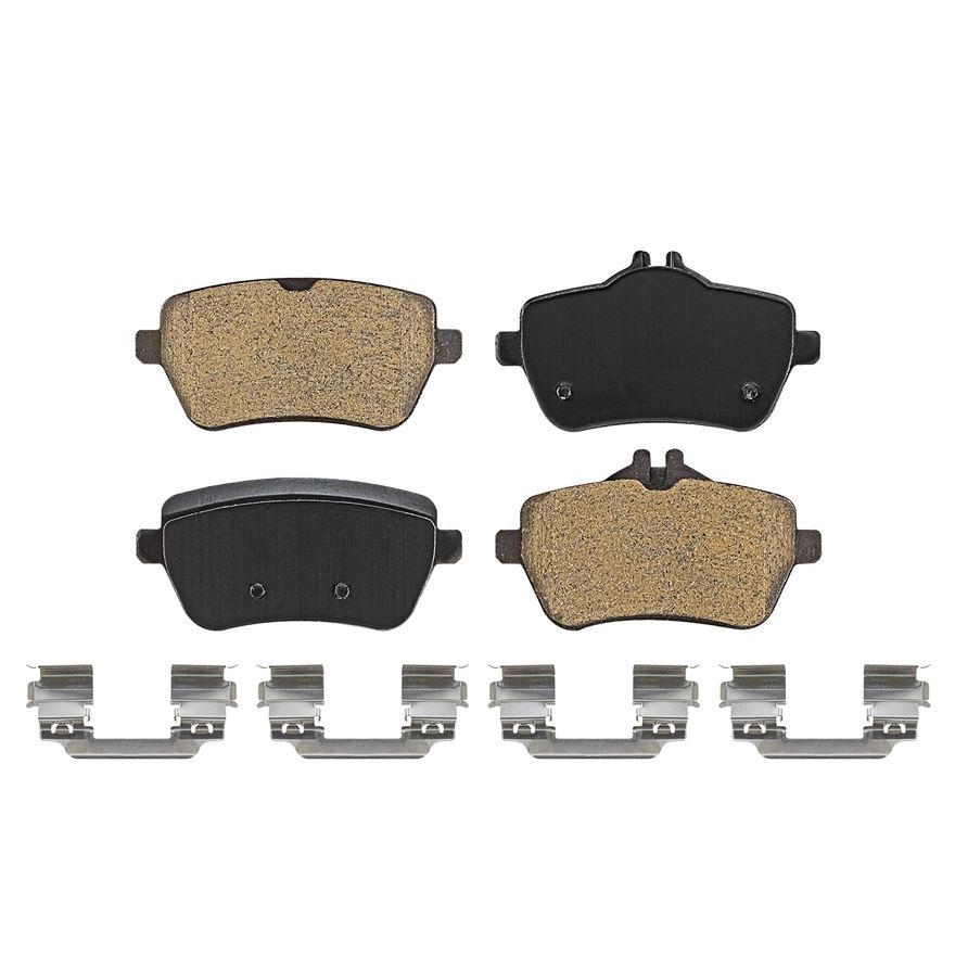 Rear Ceramic Brake Pad - P-1689 x2