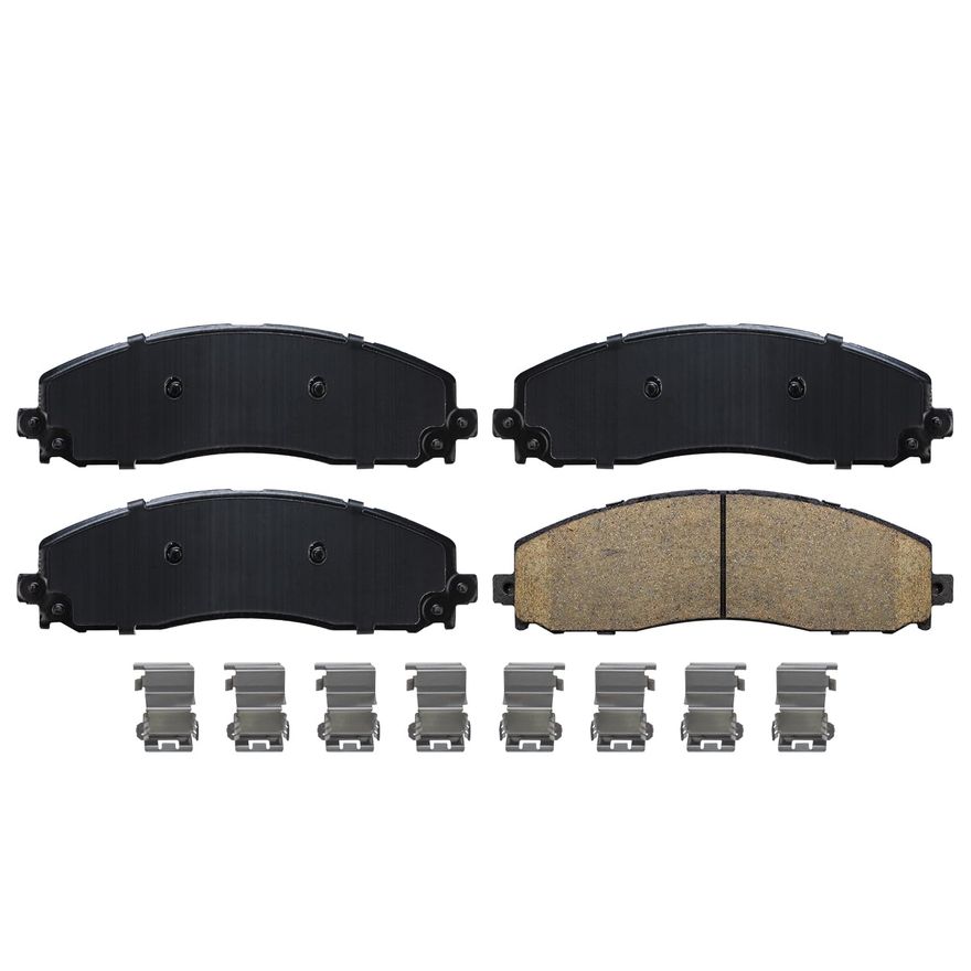 Rear Ceramic Brake Pad - P-1691 x2