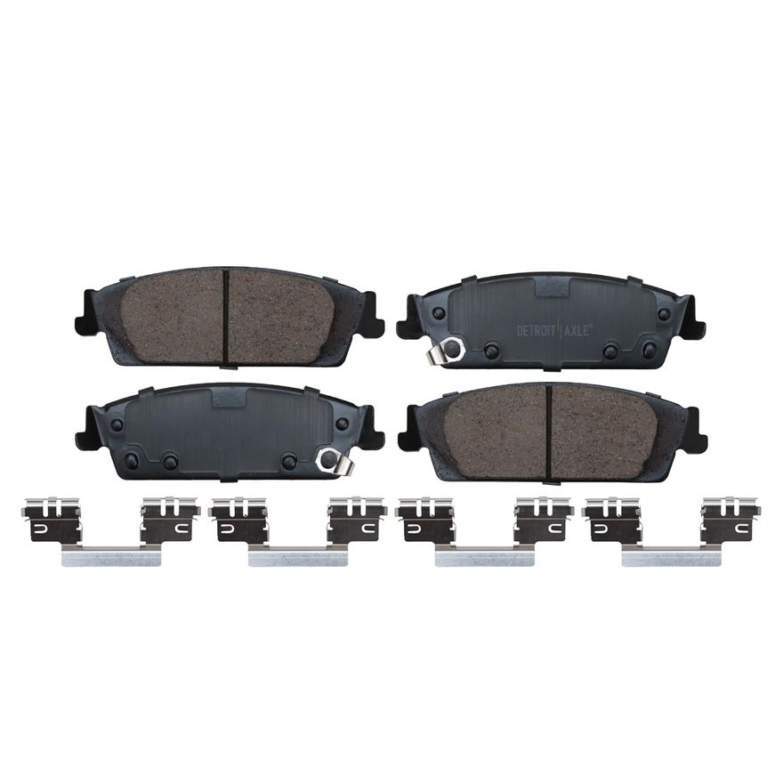 Rear Ceramic Brake Pad - P-1707 x2