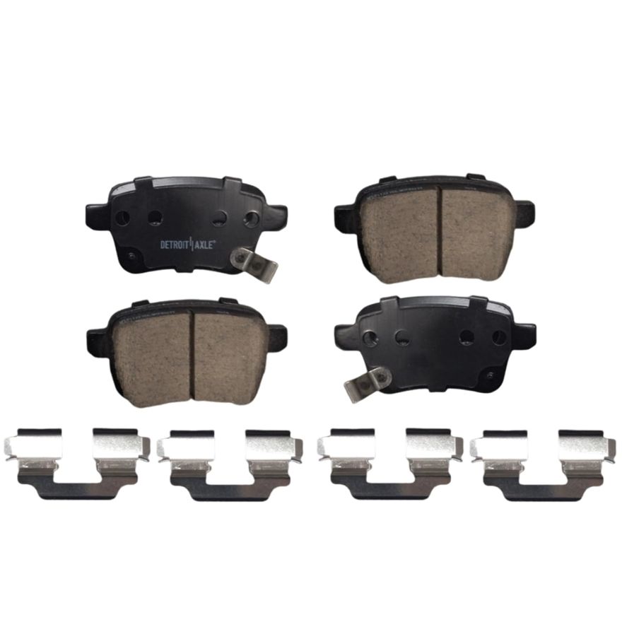 Rear Ceramic Brake Pad - P-1722 x2