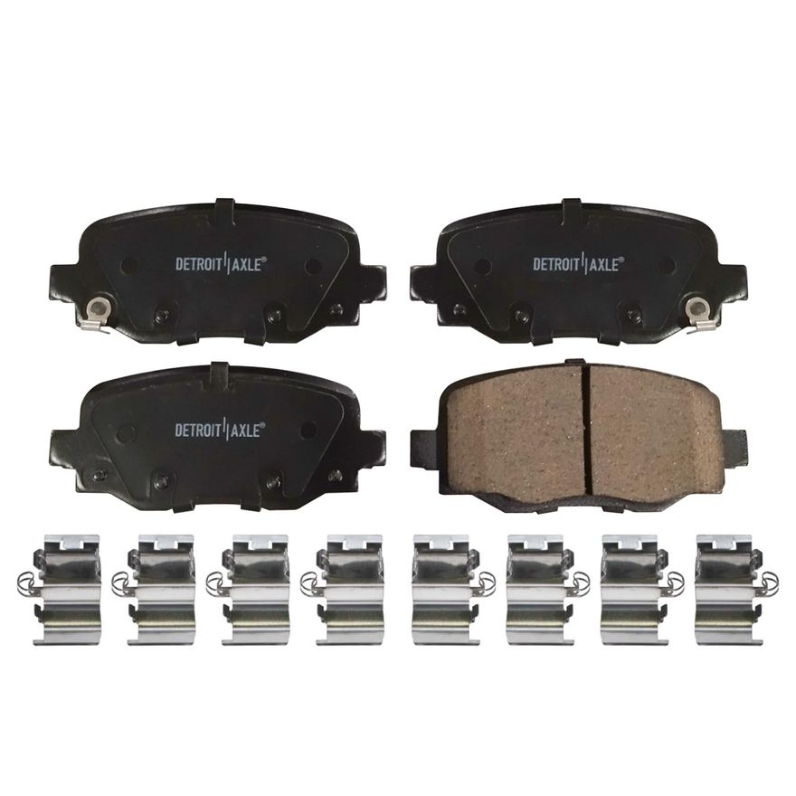 Rear Ceramic Brake Pad - P-1734 x2
