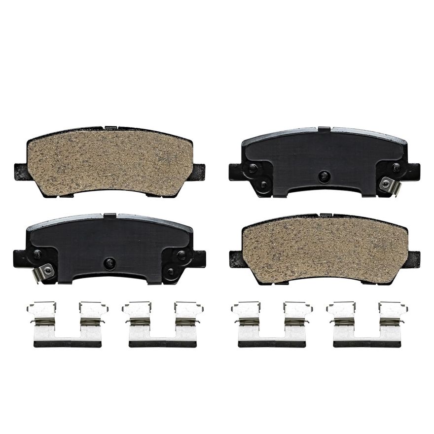 Rear Ceramic Brake Pads - P-1793 x2