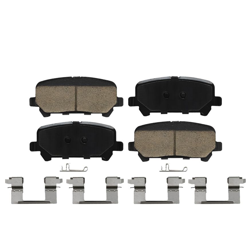 Rear Ceramic Brake Pads - P-1806 x2