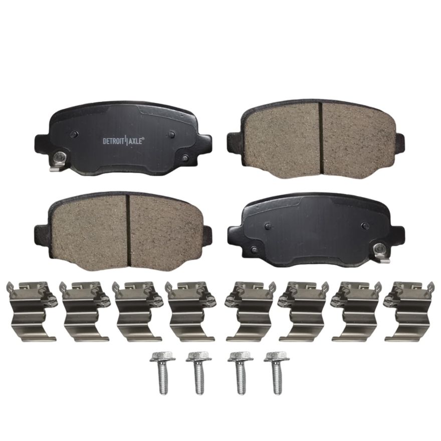 Rear Ceramic Brake Pad - P-1809 x2