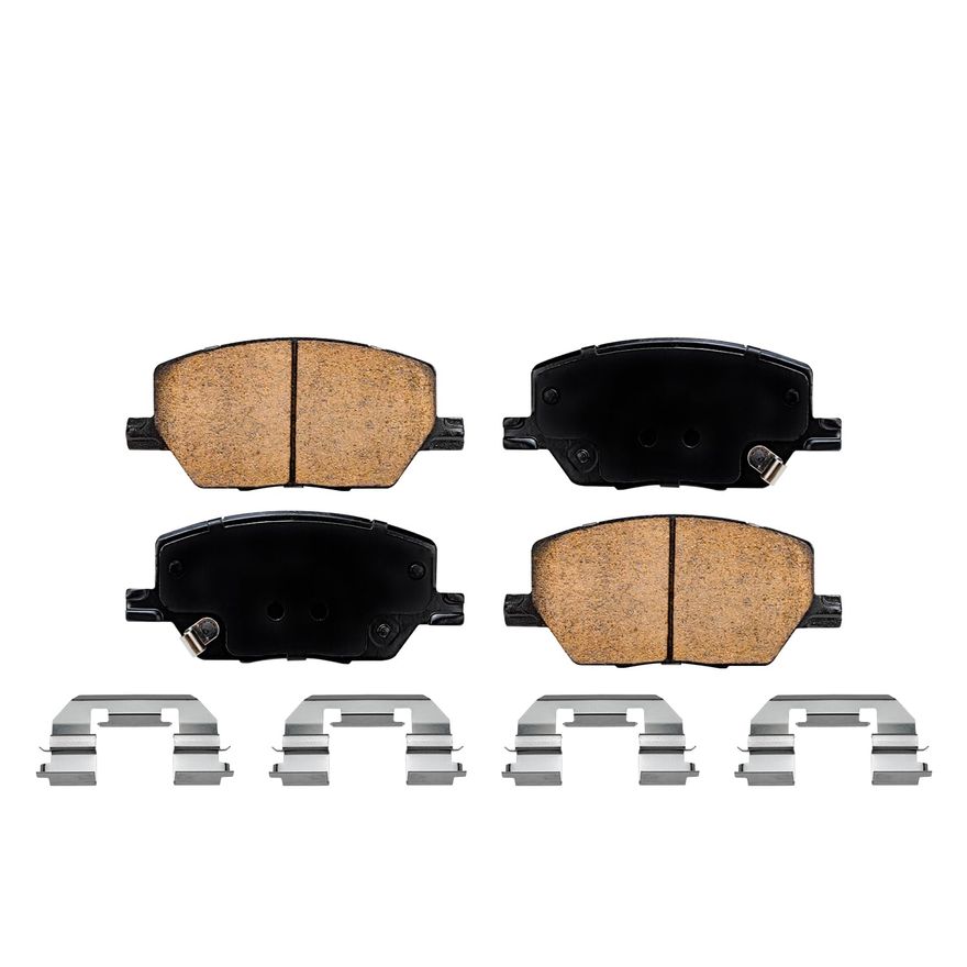 Front Ceramic Brake Pads - P-1811 x2