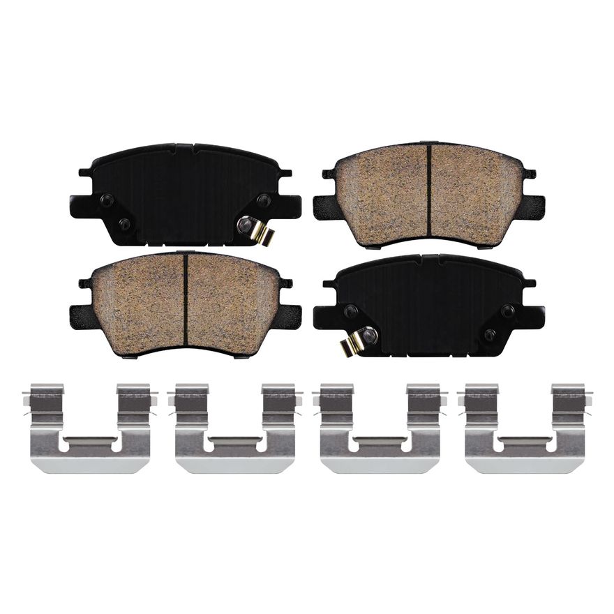 Front Ceramic Brake Pad - P-1844 x2