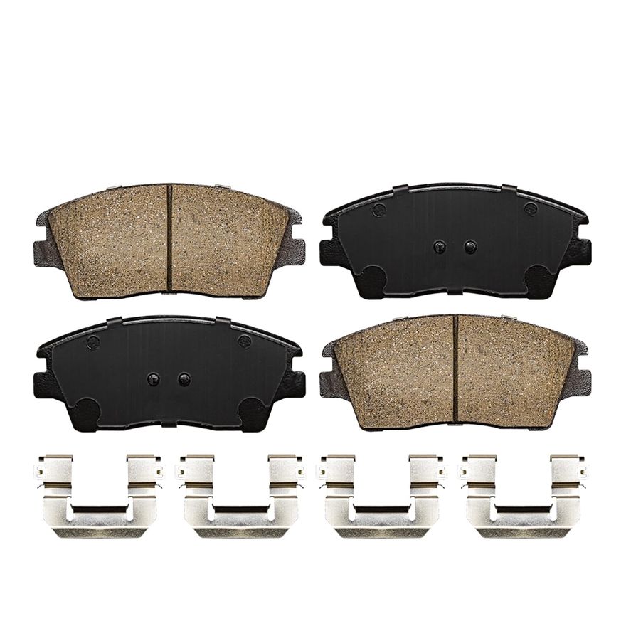 Front Ceramic Brake Pads - P-1847 x2