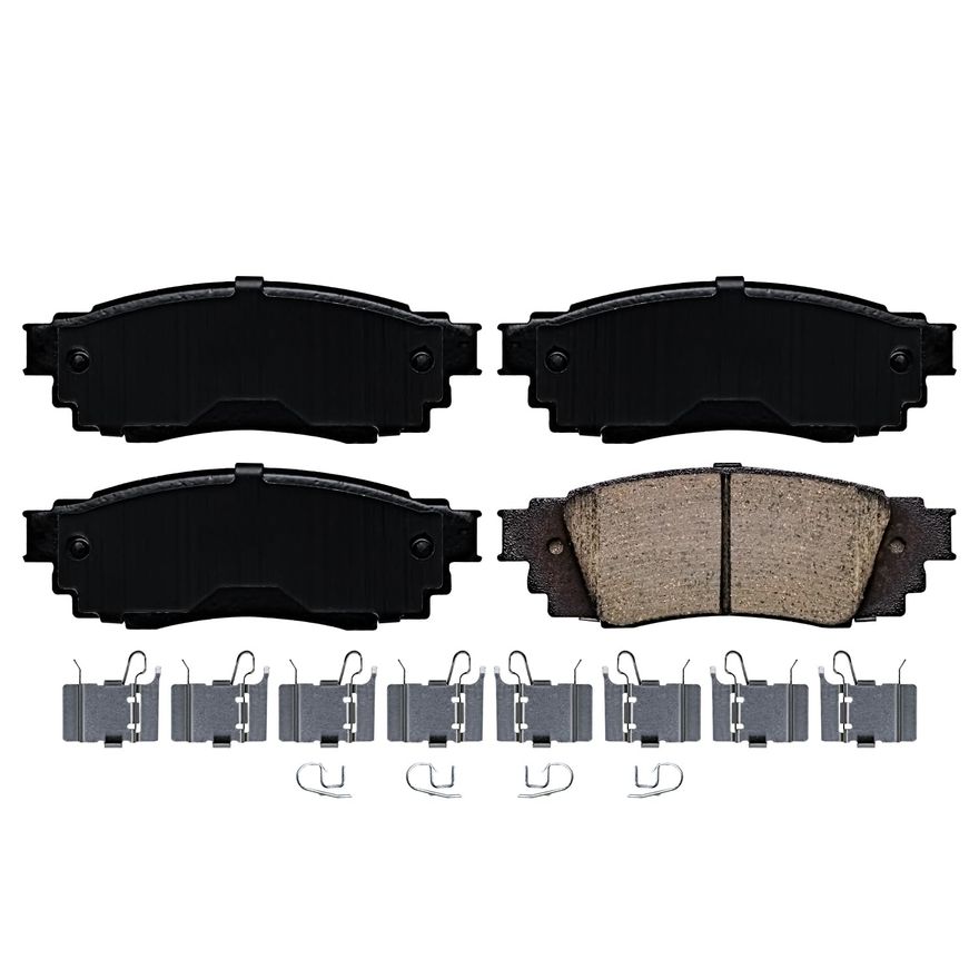 Rear Ceramic Brake Pad - P-1879 x2