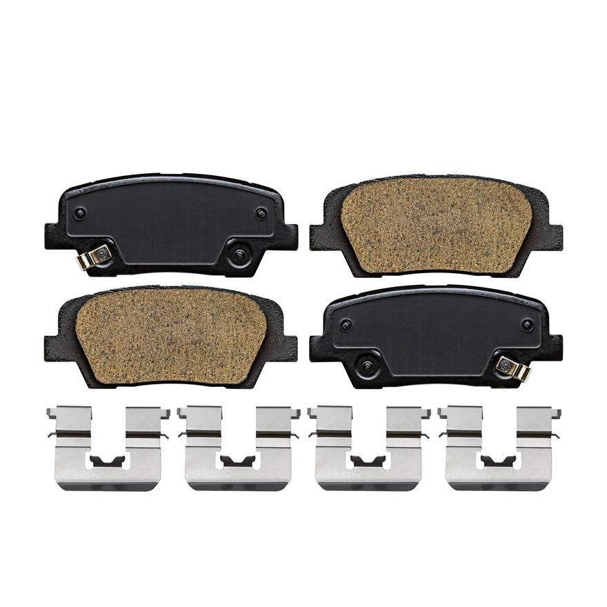 Rear Ceramic Brake Pads - P-1916 x2