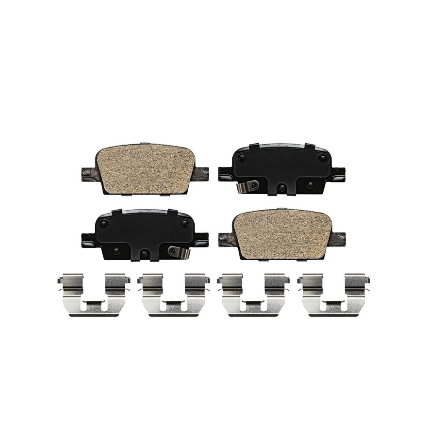 Rear Ceramic Brake Pads - P-1921 x2