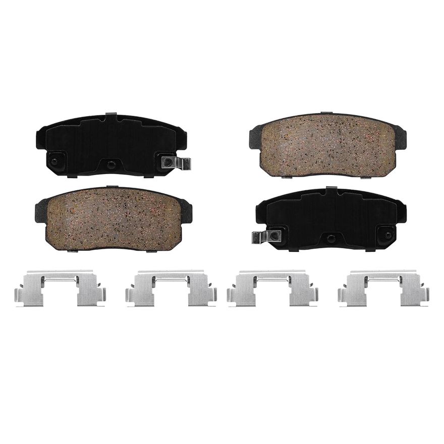 Rear Ceramic Brake Pad - P-1008 x2