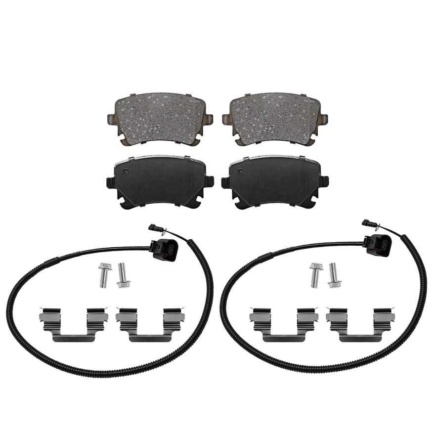 Rear Ceramic Brake Pads - P-1018 x2