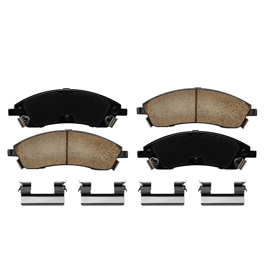 Front Ceramic Brake Pads - P-1019 x2