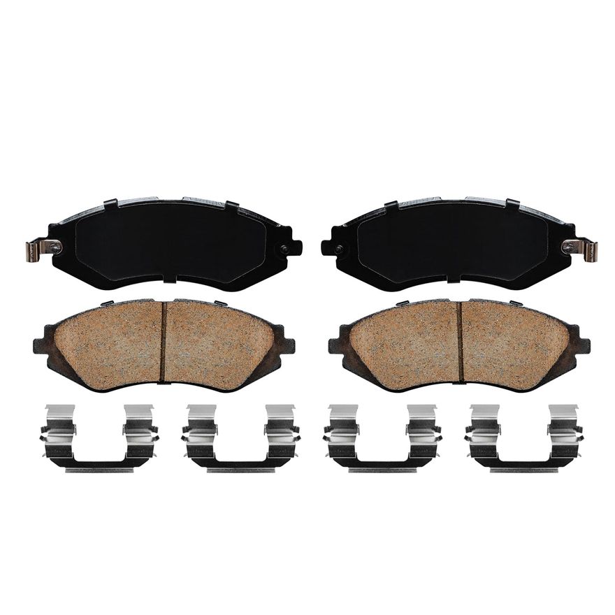 Front Ceramic Brake Pads - P-1035 x2