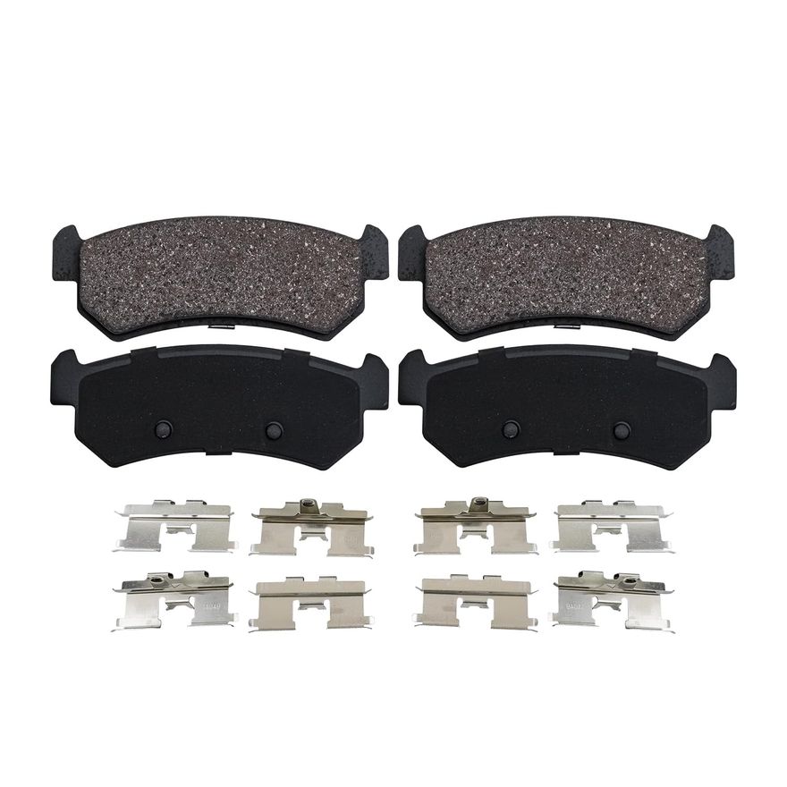 Rear Ceramic Brake Pad - P-1036 x2