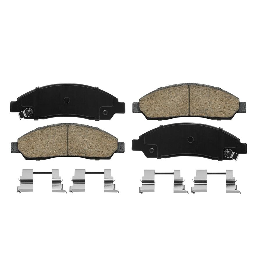 Front Ceramic Brake Pads - P-1039 x2