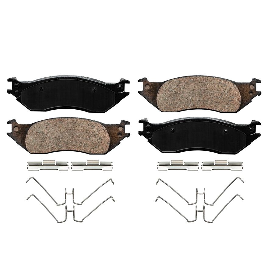 Front Ceramic Brake Pads - P-1045 x2