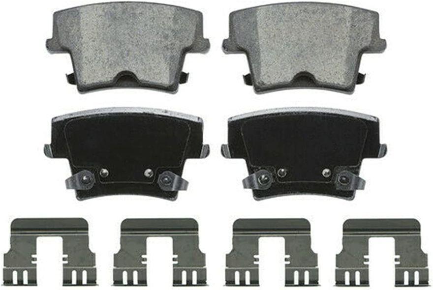 Rear Ceramic Brake Pads - P-1057A x2