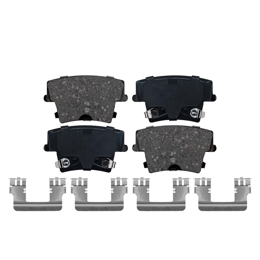 Rear Ceramic Brake Pad - P-1057A x2