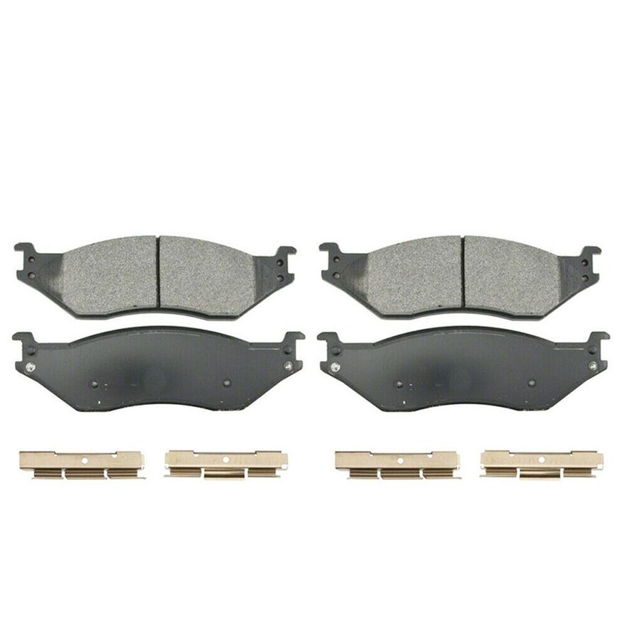 Rear Ceramic Brake Pads - P-1066 x2