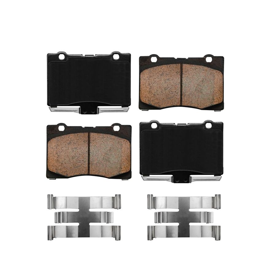 Front Ceramic Brake Pads - P-1091 x2