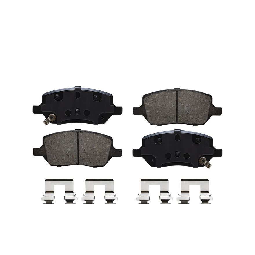 Rear Ceramic Brake Pads - P-1093 x2